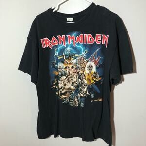 Iron Maiden 2000s era “best of the beast“ black mens XL delta pro weight cotton